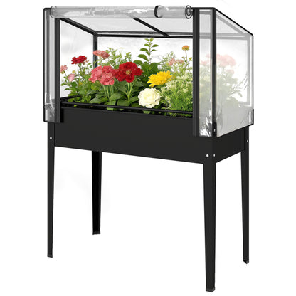 Garden Bed With Mini Greenhouse - view 3
