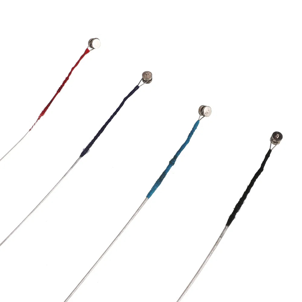 Do Not Sell On Amazon - 3-4 4-4 Nickel Silver Wound Violin Strings Set Silver - view 4
