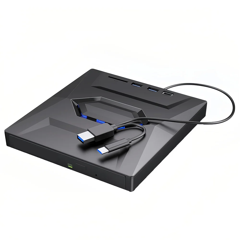 Grabadora externa de CD/DVD USB 3.0