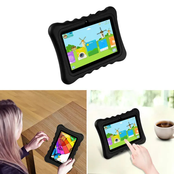 Shock-resistant Silicone Snap-on Case With Stand For 7 Tablets - view 4