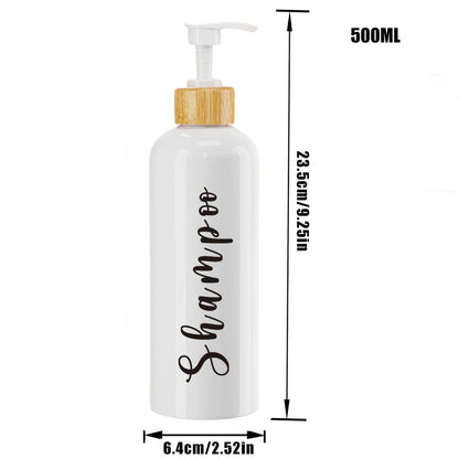 Thickened 3-piece Set Of 500ml Refillable Travel Bottles - view 5
