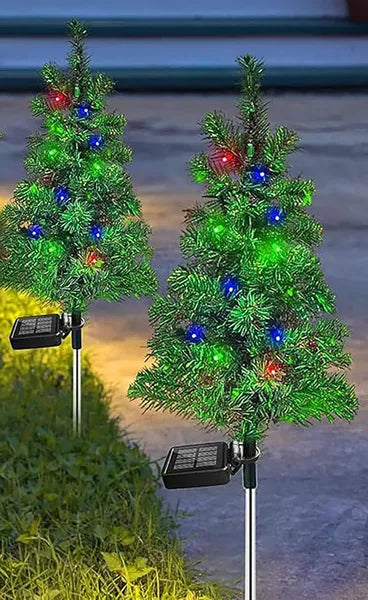 Solar Christmas Pathway Lights For Outdoor Decorations,Outside Christmas Tree Stake Lights - view 2