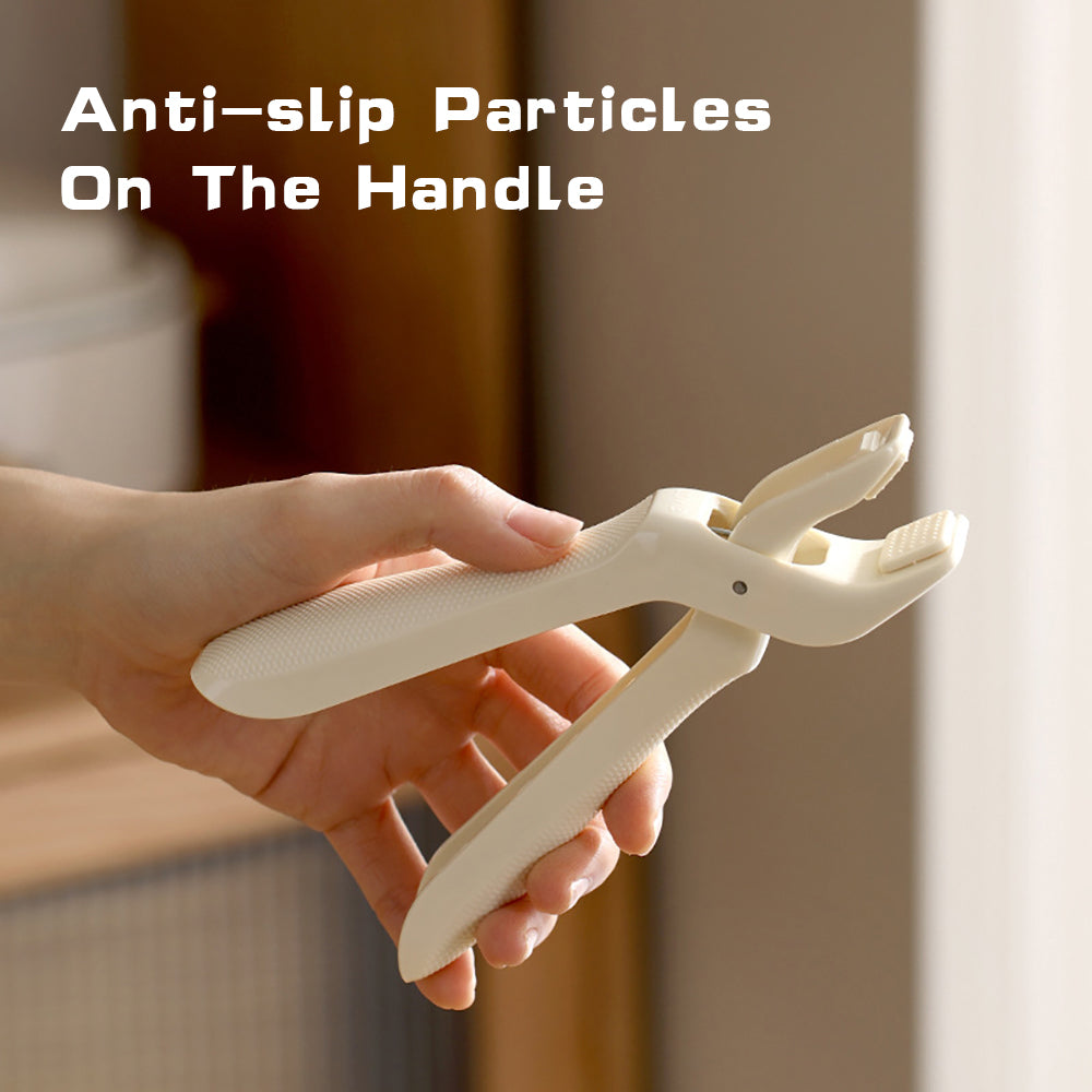 Anti-scalding Silicone Non-slip Take Bowl Clip Hot Plate Gripper, Stainless Steel Pot Clip Pan Gripper - view 2