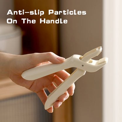 Anti-scalding Silicone Non-slip Take Bowl Clip Hot Plate Gripper, Stainless Steel Pot Clip Pan Gripper - view 2