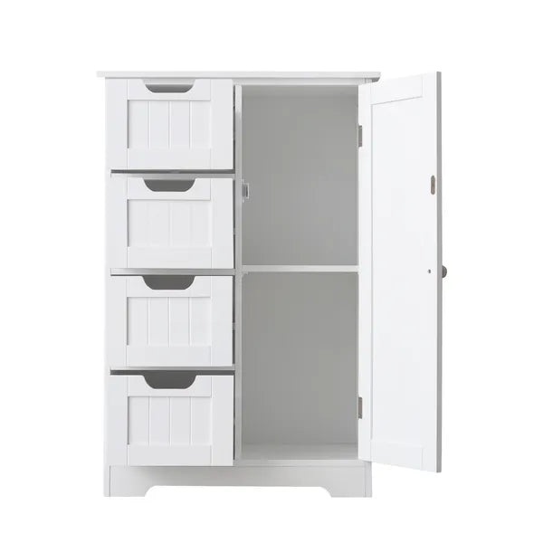 FRALIMK Small Bathrooom Storage Cabinet, Freestanding Storage Cabinet EntryWay Cabinet Home Storage For Living Room - view 3