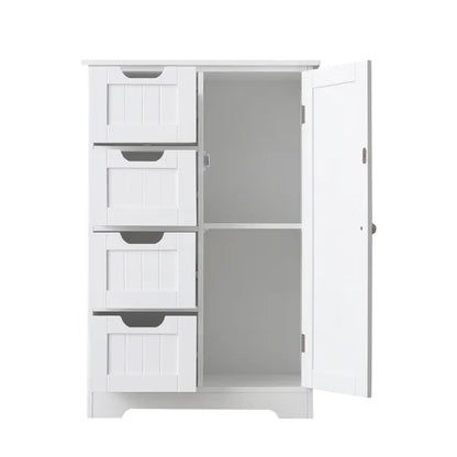 FRALIMK Small Bathrooom Storage Cabinet, Freestanding Storage Cabinet EntryWay Cabinet Home Storage For Living Room - view 3