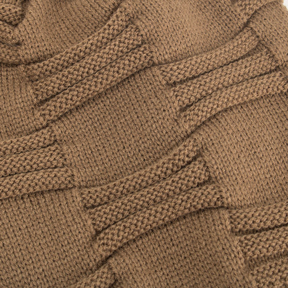 Fleece Three Stripes Knitted Beanie Hat - view 6