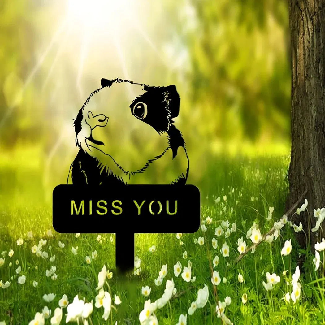 Custom Engraved Pet Memorial Stone Personalized Pet Grave Marker with Urn Garden Decor Sympathy Gift - view 4