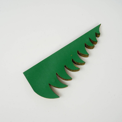 Handmade Green Paper Tree Festive Holiday - view 3