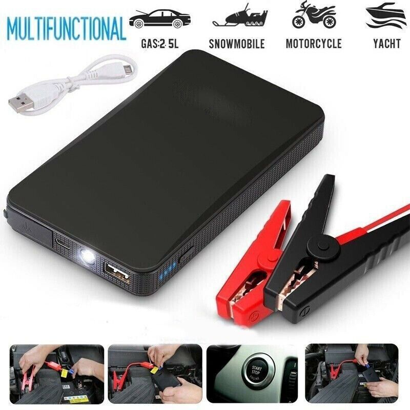 Portable Mini Slim 20000mAh Car Starter Engine Battery Charger Power Bank - view 9