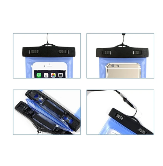 3 Pack Waterproof Floating Cell Phone Pouch Dry Bag Case Cover - view 2