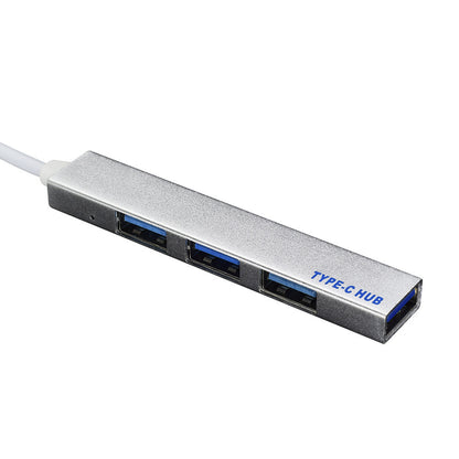 Notebook Type-C HUB 4-port USB Deconcentrator Aluminum Alloy Multi-port USB HUB Typec Docking Station - view 8