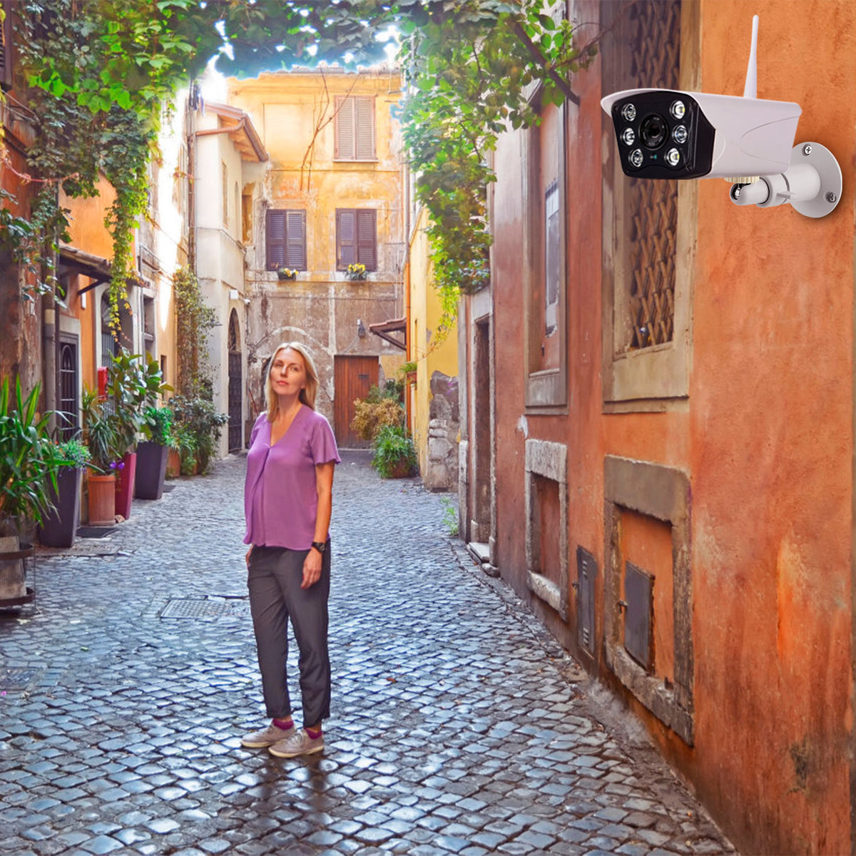 3 Packs Per Set Security Camera Wall Mount For Arlo 360 Degree Adjustable Camera Holder Garden Patio Screw Mount - view 6