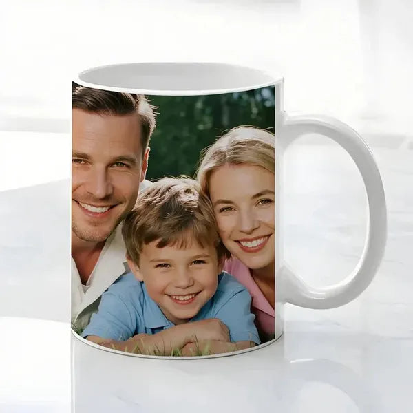 Custom Mug 11oz Christmas Photo Gift - Must Upload The Image - view 9