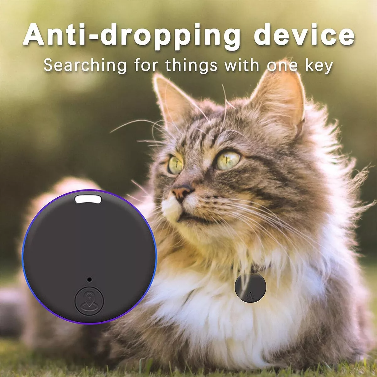 Rastreador Bluetooth GPS — llaves, mascotas y más
