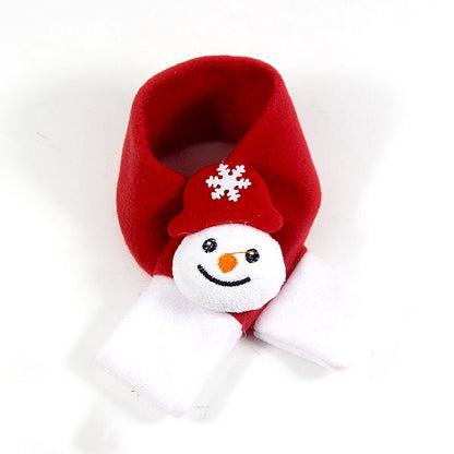 DIY Santa scarf bow tie hat - view 4