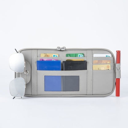 Car Auto Sun Visor Point Pocket Organizer Pouch Bag Card Glasses Storage Holder Car-Styling IC Card Holder Sunshade Bag - view 10