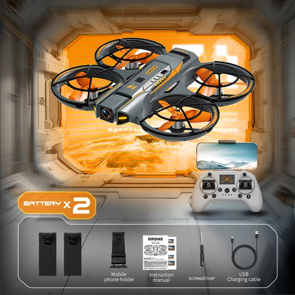 A21 MAX UAV] [Two Types Of Remote Controls Available] HD Electric Adjustment Dual Cameras - view 4