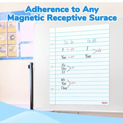 Giant Magnetic Horizontal Line Paper Whiteboard - view 3