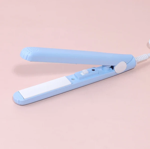 Mini Portable Hair Iron Hair Straightener Curler Professional Hair Irons Ceramic - view 2