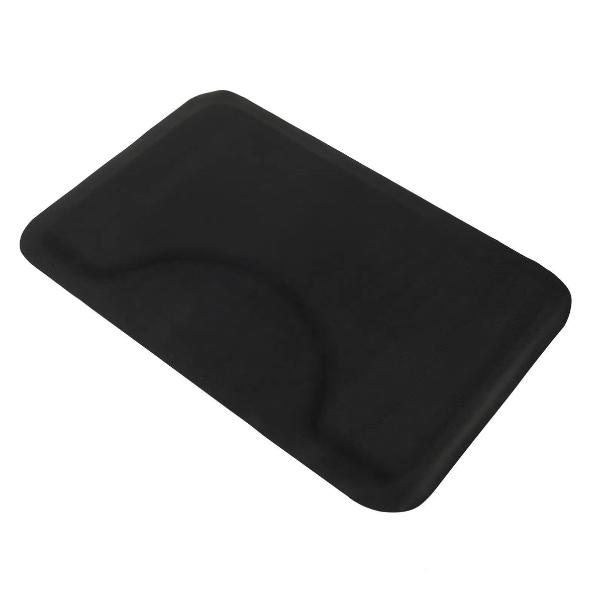 3′x 4.5′x 1/2" Beauty Salon Square Anti-fatigue Salon Mat (Square Outside And Round Inside) Black - view 5