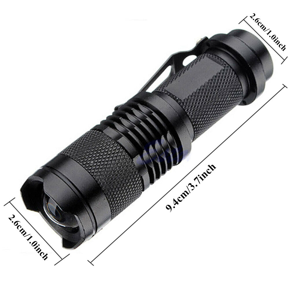 UV Ultra Violet Flashlight Handheld Blacklight Small Flashlight 395nm Mini Light Inspection Lamp Pen Torch Detector - view 2