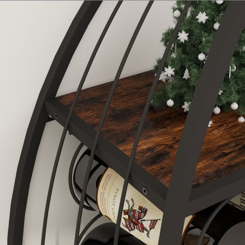 Household Universal Simple Two-piece Sailboat Shaped Wine Cabinet Rack - view 3