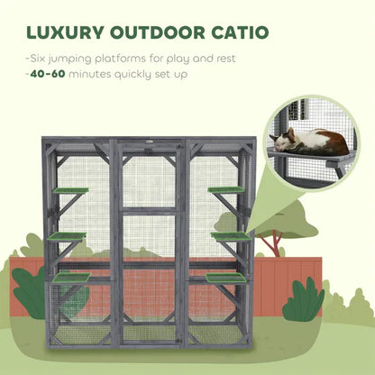 Cat Cage, pet Cage - view 2