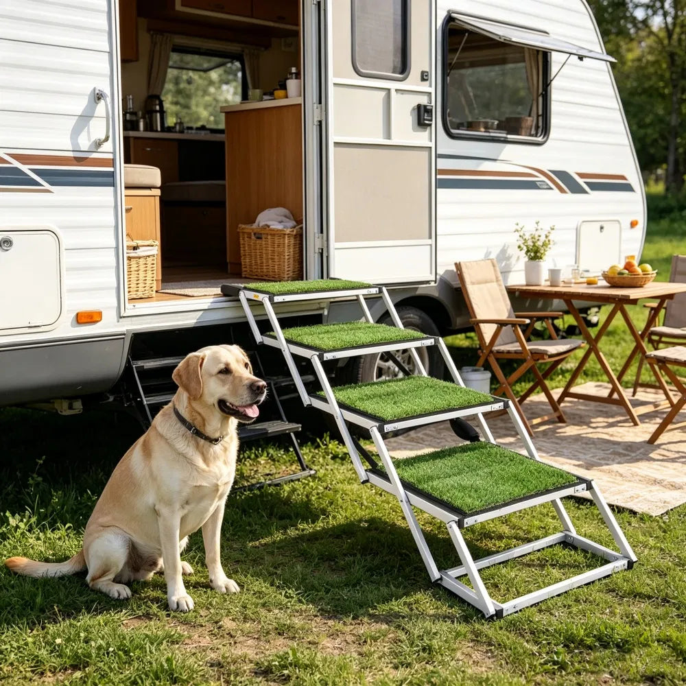 Pet Stairs with Adjustable Height for Outdoor - view 4