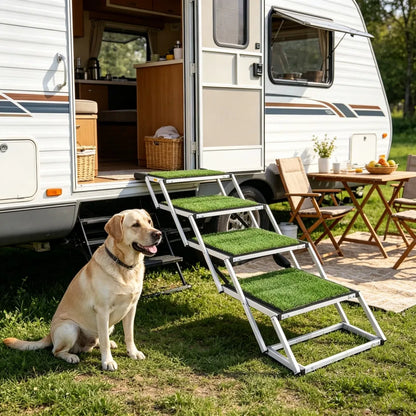 Pet Stairs with Adjustable Height for Outdoor - view 4