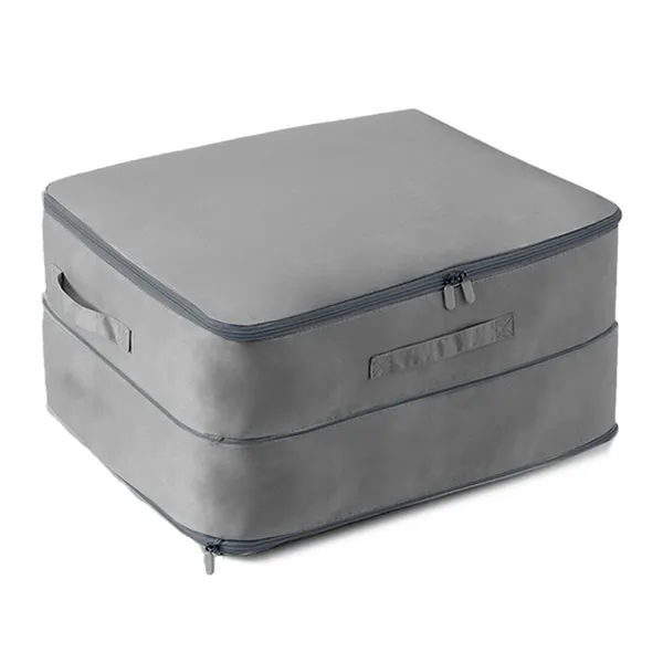 Large Foldable Storage Bag For Comforter Quilt Blanket Clothes Pillows - view 5