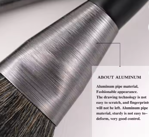 BEILI Low MOQ Ship Fast Custom High Quality Make Up Brushes Wholesale Wood Handle Premium Natural10pcs Makeup Brush - view 4