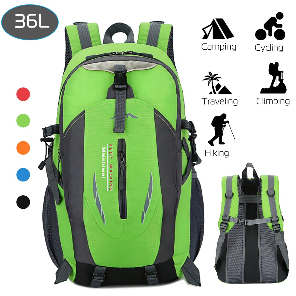 36L Outdoor Backpack Waterproof Daypack Travel Knapsack For Hiking Camping Picnic Travel School Spring Summer - view 10
