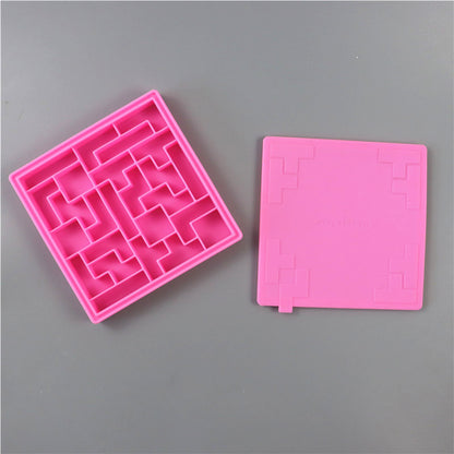 Ice Cube Maker Ice Cube Tray Labyrinth Silicone Mold Ice Maker Machine Bartending Ice Cubes Ice Tray Ice Mold - view 5