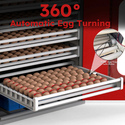 400 Eggs Incubator Cabinet with Automatic Turning&Digital Temperature Control - view 4
