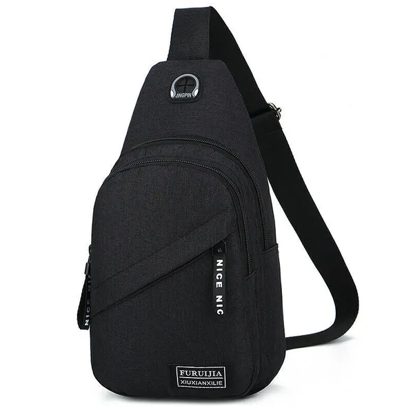 Men Women Sling Bag Chest Fanny Packs Cross Body Travel Sports Shoulder Backpack - view 4