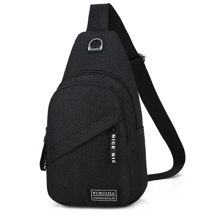 Men Women Sling Bag Chest Fanny Packs Cross Body Travel Sports Shoulder Backpack - view 4