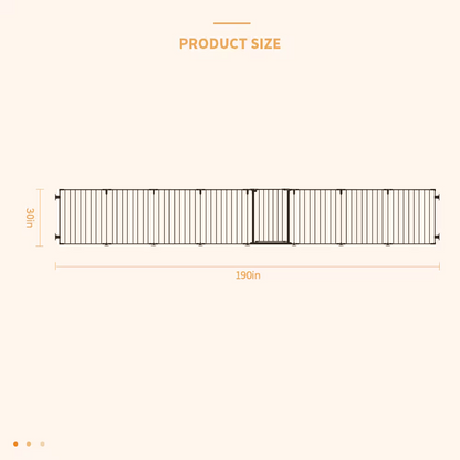 Heavy Duty Supermarket Shopping Basket Design Metal Storage Wholesale Black 8-piece Fence - view 3