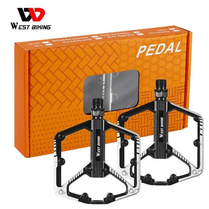 Bicycle Pedals DU Bearing Aluminum MTB Bicycle Pedals Black 9/16 Inch - view 4