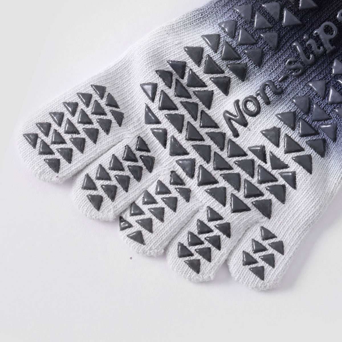 Yoga Socks For Women With Grips Grippy Yoga Socks For Women Men Non-Slip Full Toe Sticky Grip Accessories For Yoga - view 7