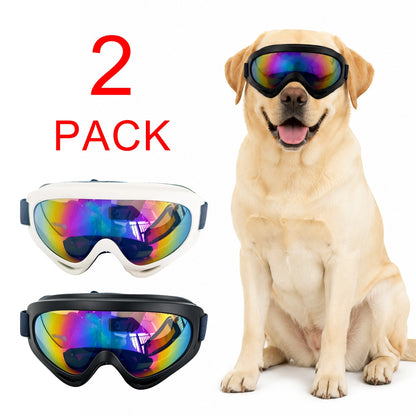Dog Sunglasses Pet Goggles For Small Dogs Anti-Uv Glasses Eye Protect Windproof - view 3