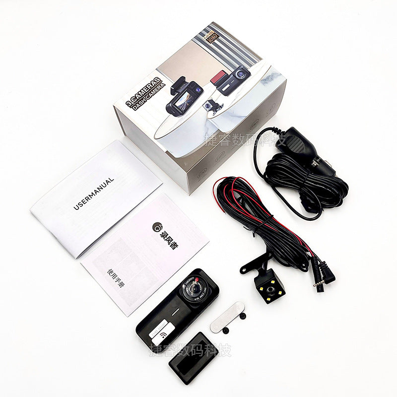 Compact HD Triple-lens Dash Cam - view 5