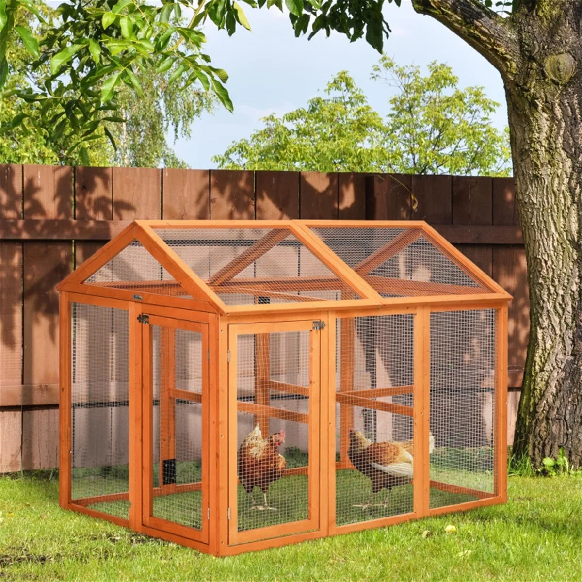 Wooden Chicken Coop - view 4