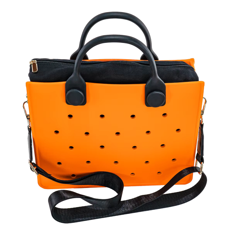 Waterproof EVA Handbag Punching Women's Tote Bags With Shoulder Strap For Women Hand Tote Bag Beach Bag - view 10