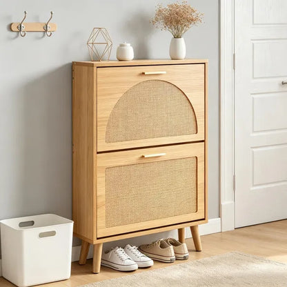 Classic Shoe Cabinet With Space-Saving - view 4