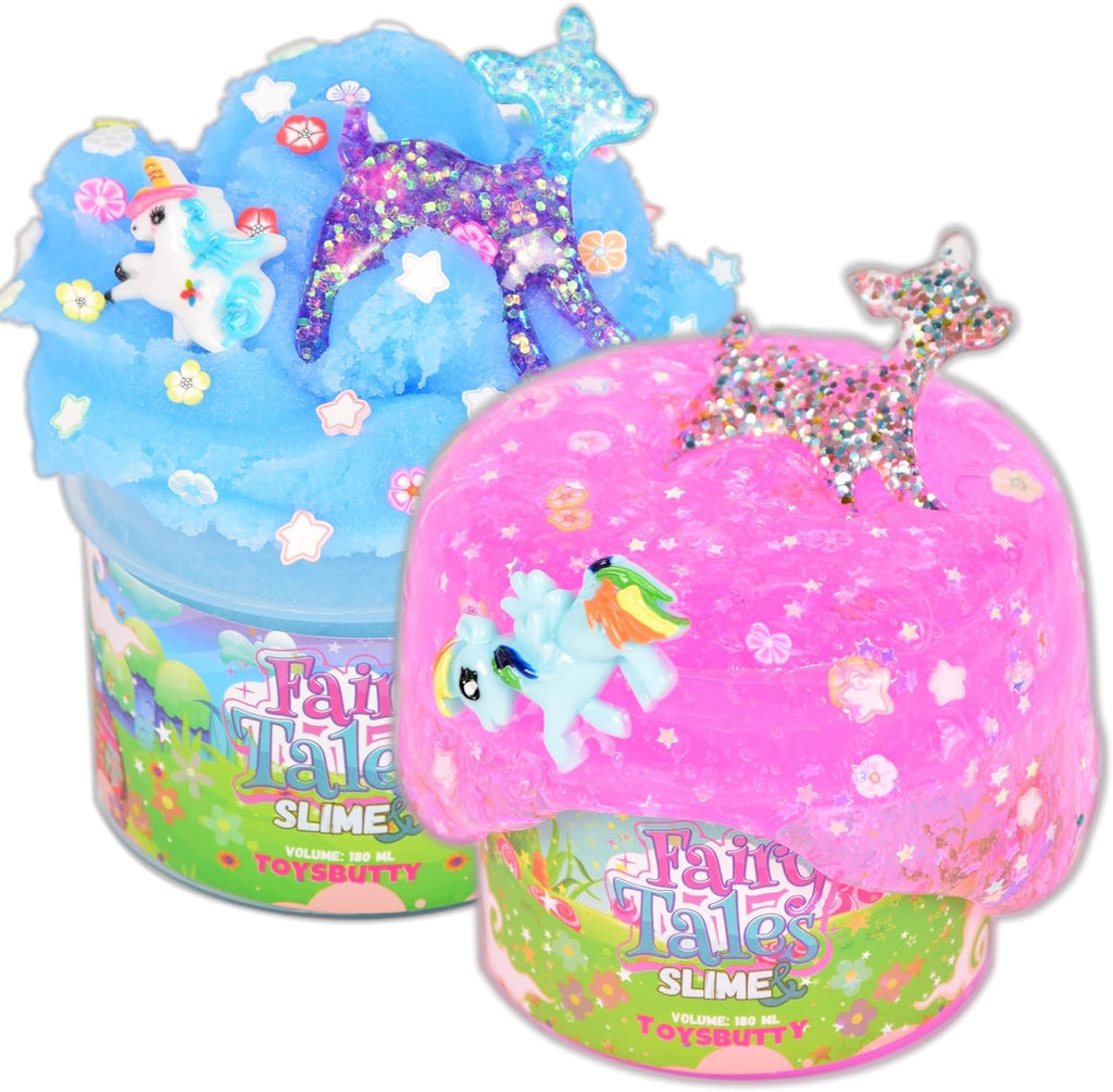 Kit de slime cristal y nube (2 en 1)