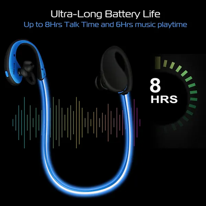 Wireless Sports Headsets Wireless V4.1 Neckband Earphones HD Stereo Sweat-proof Headphones Earbuds - view 4