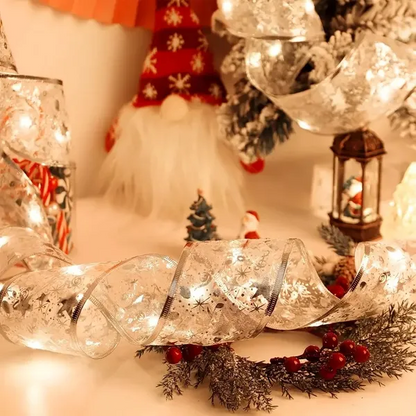 A Christmas Tree With 32 Feet Of Ribbon - view 5