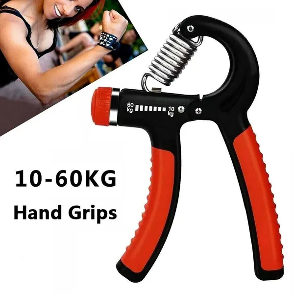 Hand Grip Strength Power Trainer Gripper Strengthener Adjustable Gym Exerciser - view 6