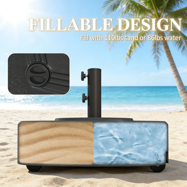 Outdoor Umbrella Base-Only The Base - view 6